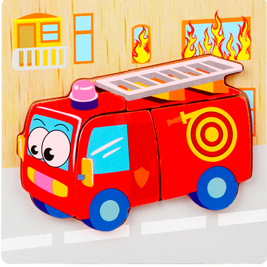 Jigsaw 3D -Fire engine